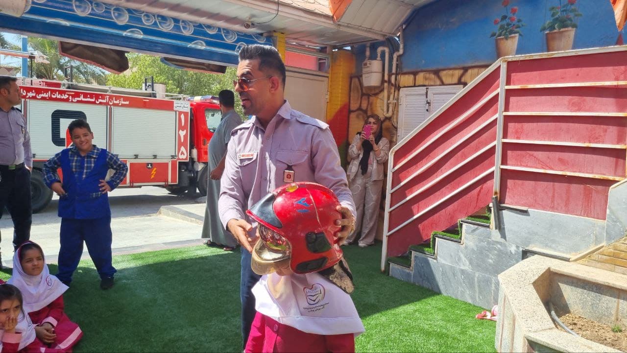 گرامیداشت هفته آتش نشانی